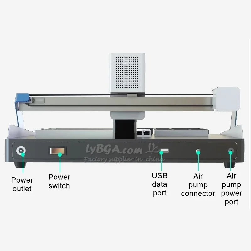 Il sistema di telecamere a doppia visione LY-Mini S1 è una mini macchina automatica pick-and-pake desktop ad alta velocità con un singolo ugello