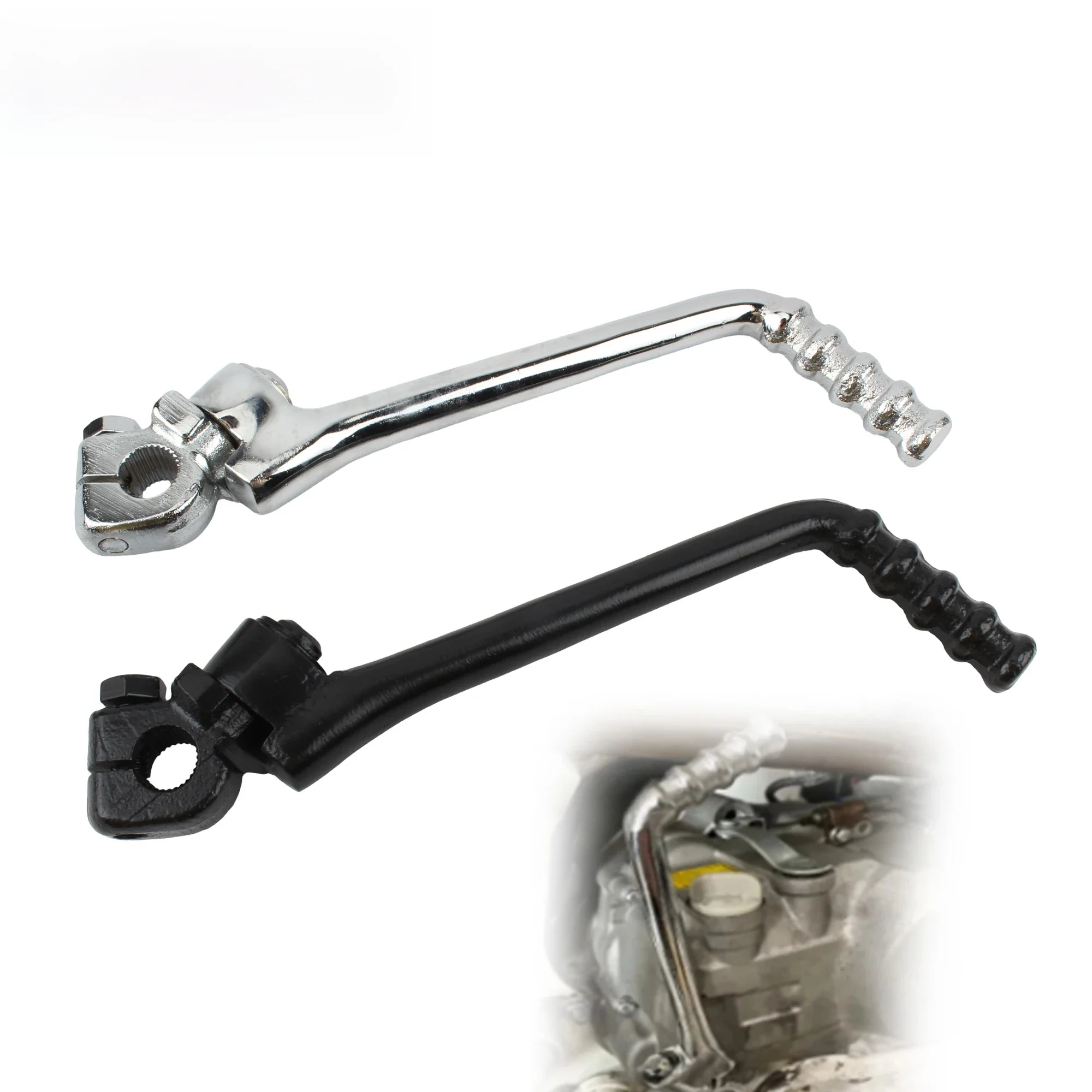 Levier de démarrage de moto de 13mm, pour Honda Yamaha KAYO SSR SDG BSE ATV Quad Pit Dirt Bike Motocross, pièces de rechange