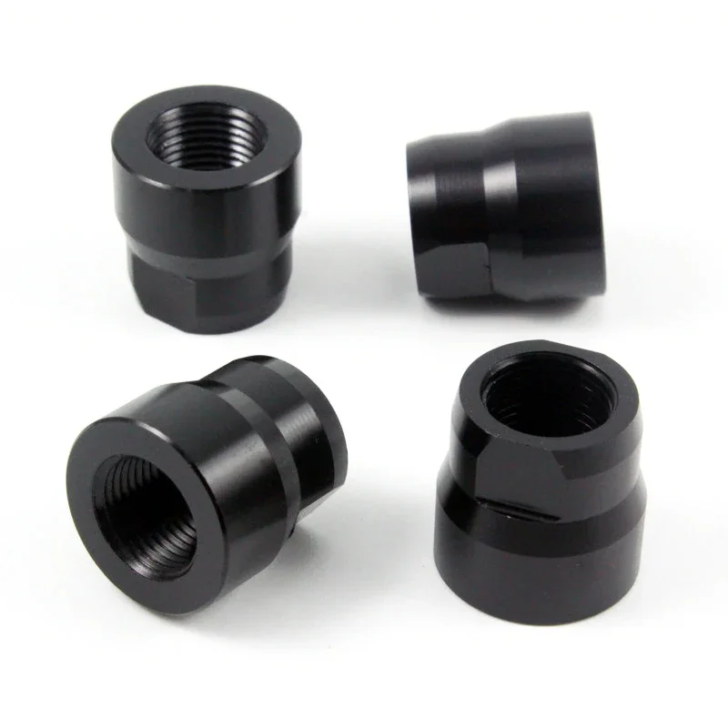 AliExpress heppe Bicycle Thru Axle M12x1.0mm Nut 1.0mm Thread Axle Nuts M12 Hubs Tube Shaft Skewer Cap 1.0mm Thread pitch Bicycle Accessories
