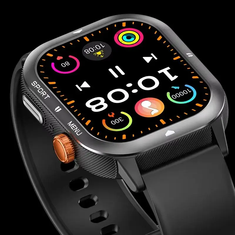 

Leadoys New C30 Men's Outdoor Sport Smart Watch 1.93" TFT Screen with 300mAh Battery 1ATM Waterproof Bluetooth Call Capability