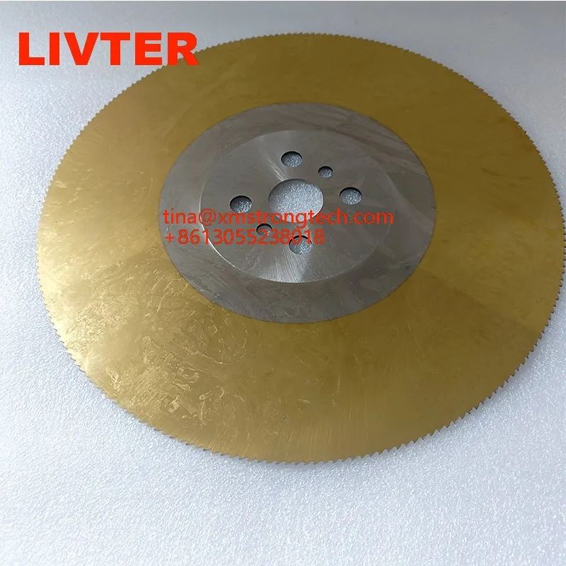 LIVTER M2 DMO5 Material Circular HSS Saw Blade for Metal and Steel