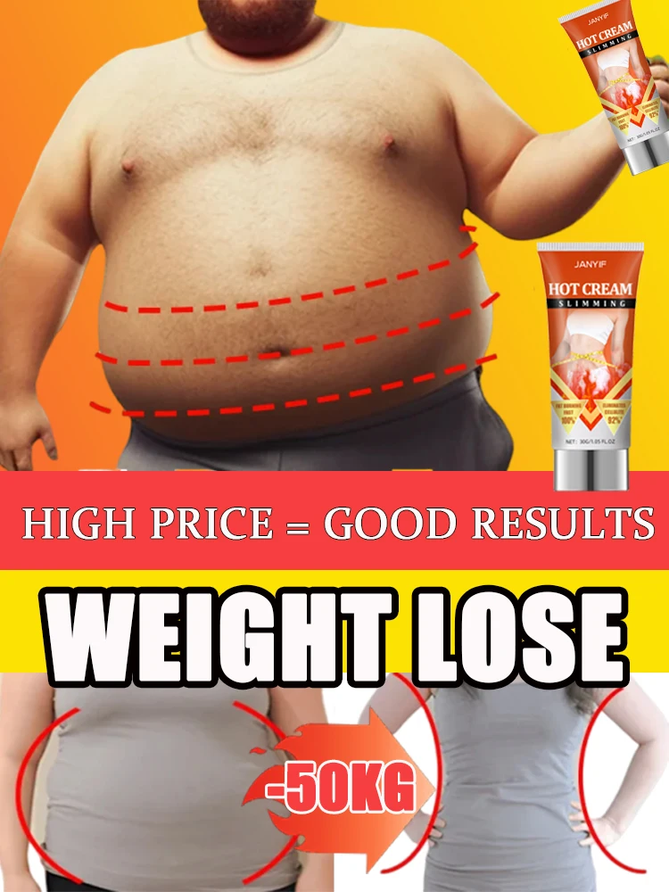 Belly Weight Loss Shaping Health Care Cream Weight Loss Gel Fat Burning Cream Body Shaping Men Women Hot Sweat Cream