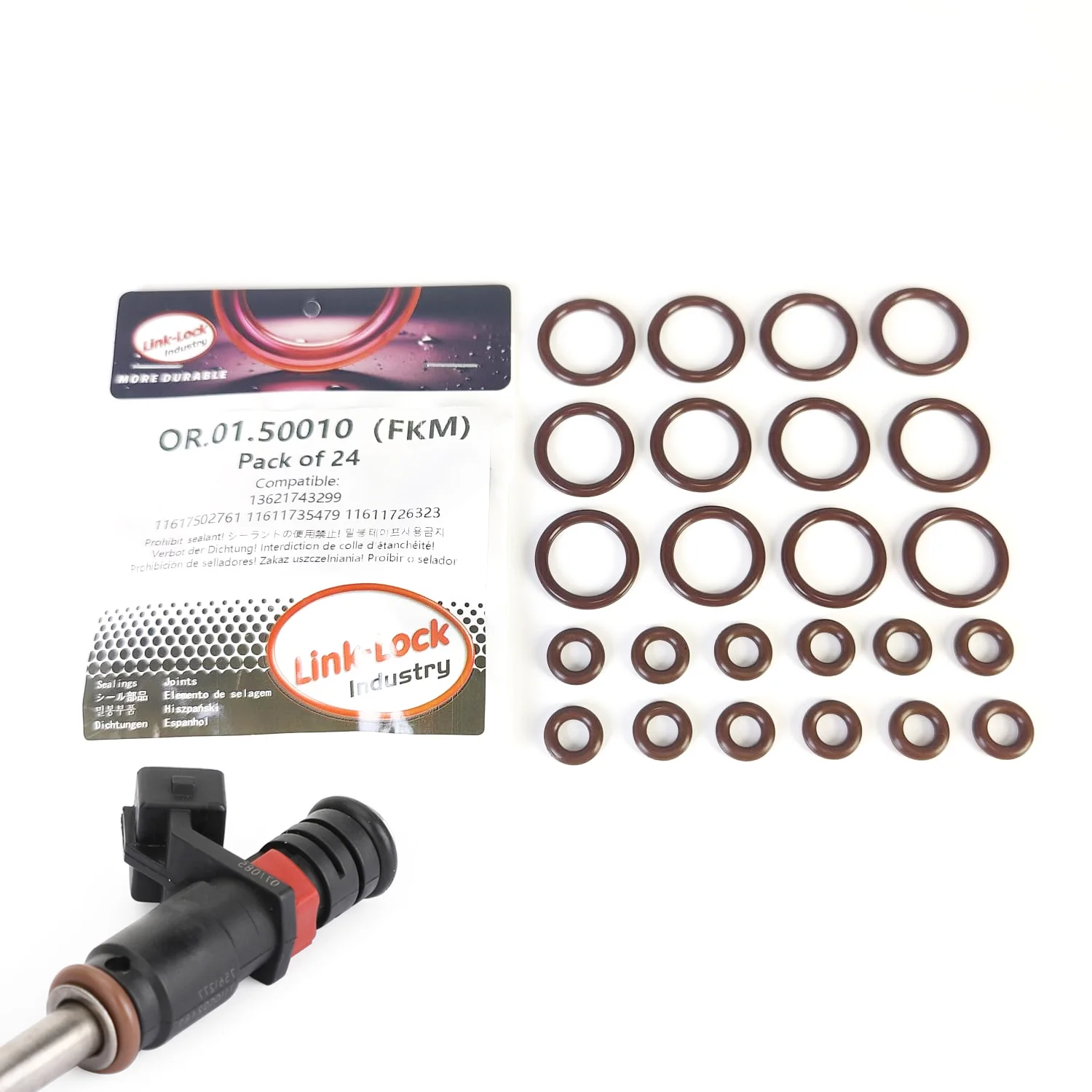 24PCS Fkm Viton OR.…