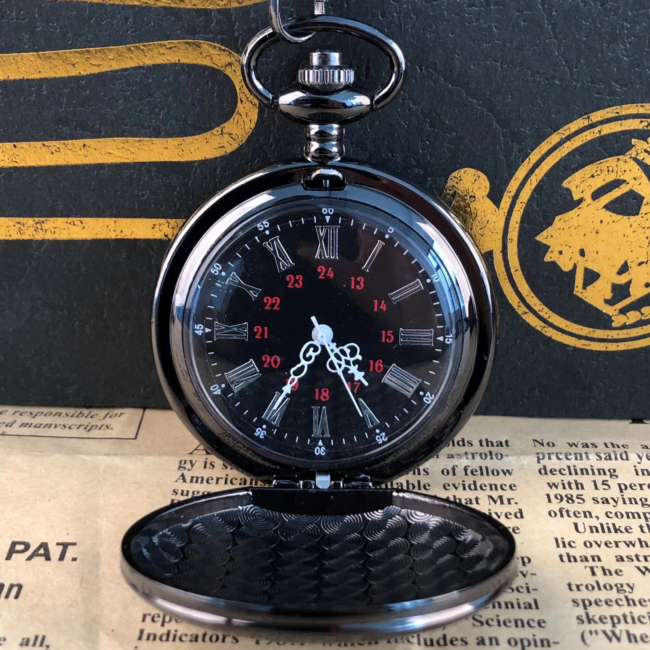 Антикварные черные польские гладкие