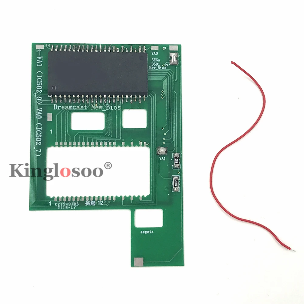 Bios Chip PCB board with MX29LV160TMC for Sega Dreamcast DC VA1 VA0 motherboard Boot loader Dreamboot Freezone