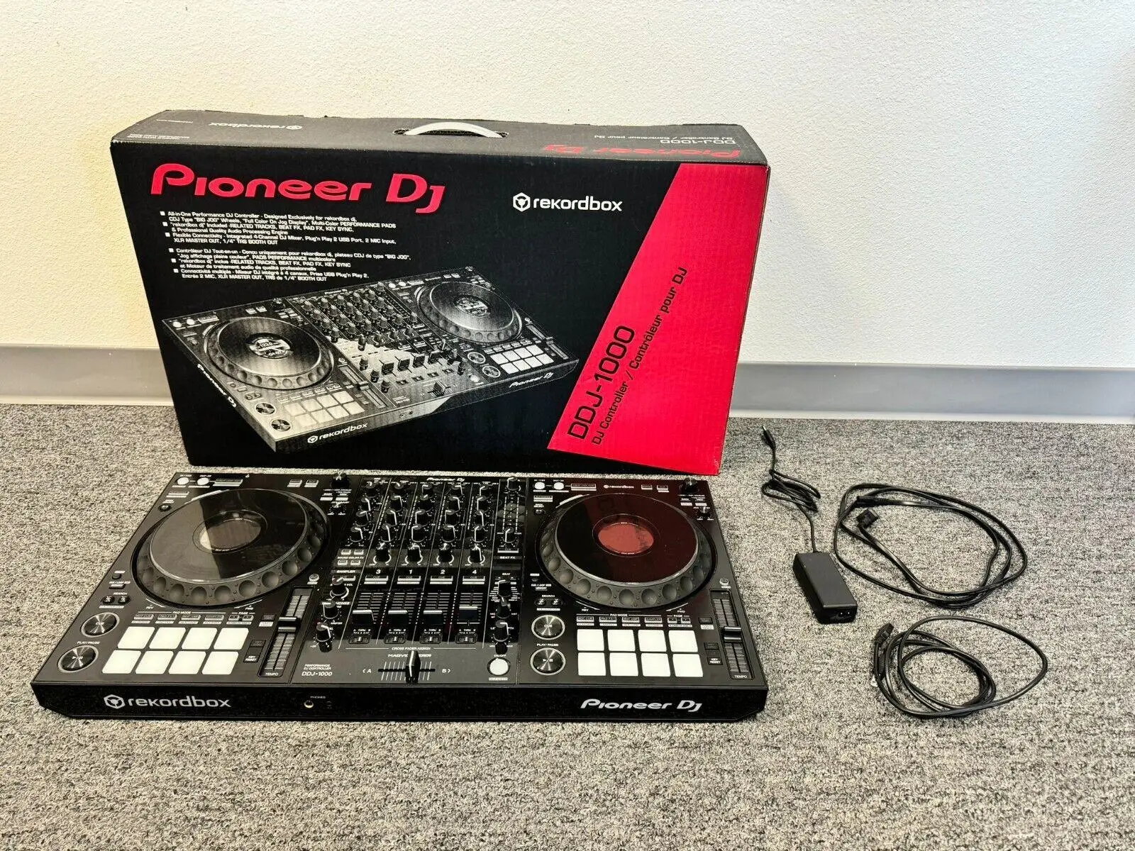 100% скидка на новый 4-дековый DJ-контроллер Rekordbox DJ Pi_on-e_er DJ DDJ-1000 на складе