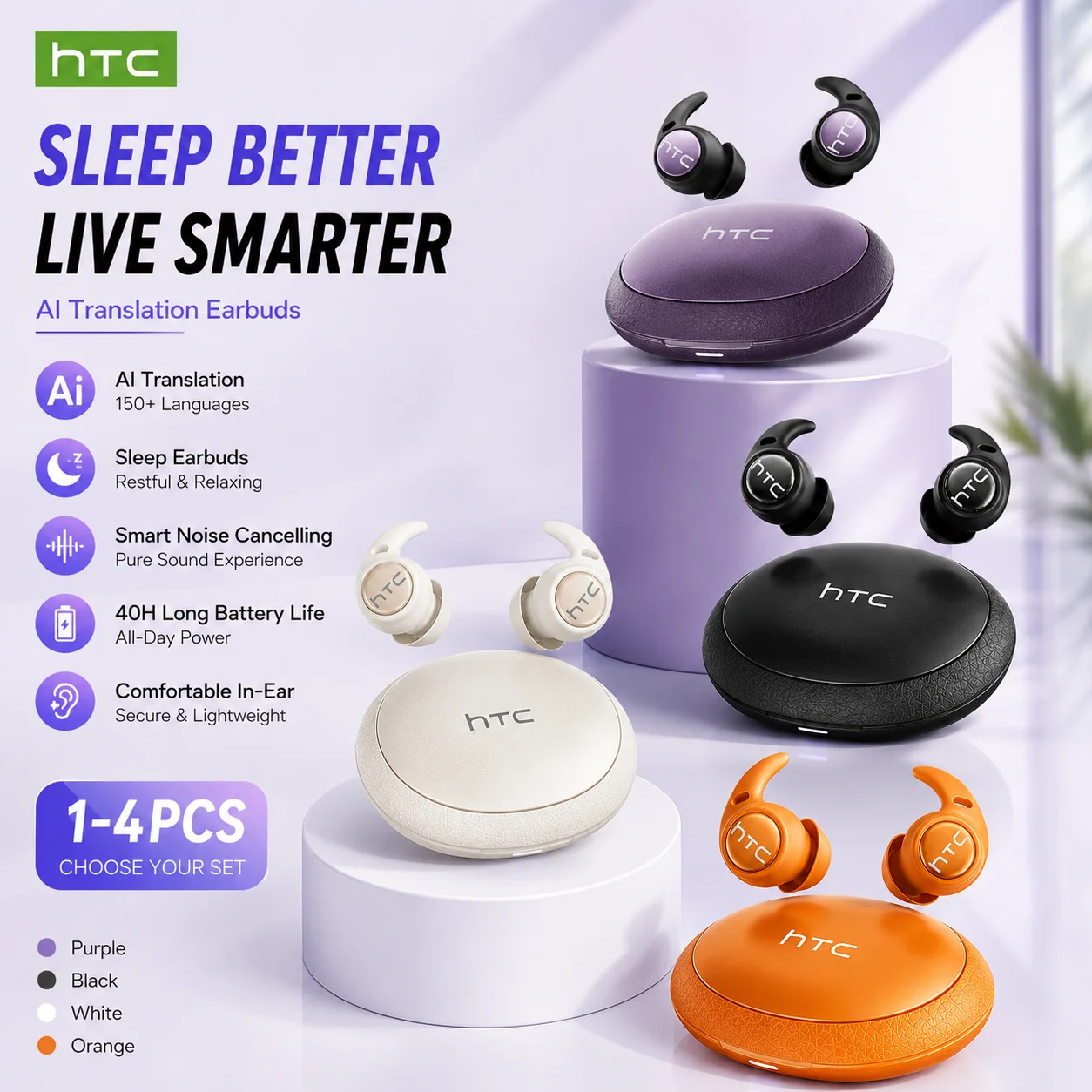 Les écouteurs Bluetooth Ne76 Ai Translation prennent en charge la traduction vocale en temps réel dans plus de 150 langues, offrent jusqu'à 40 heures d'autonomie et proposent une excellente qualité sonore Hi-Fi pour les voyages, le travail et les études.