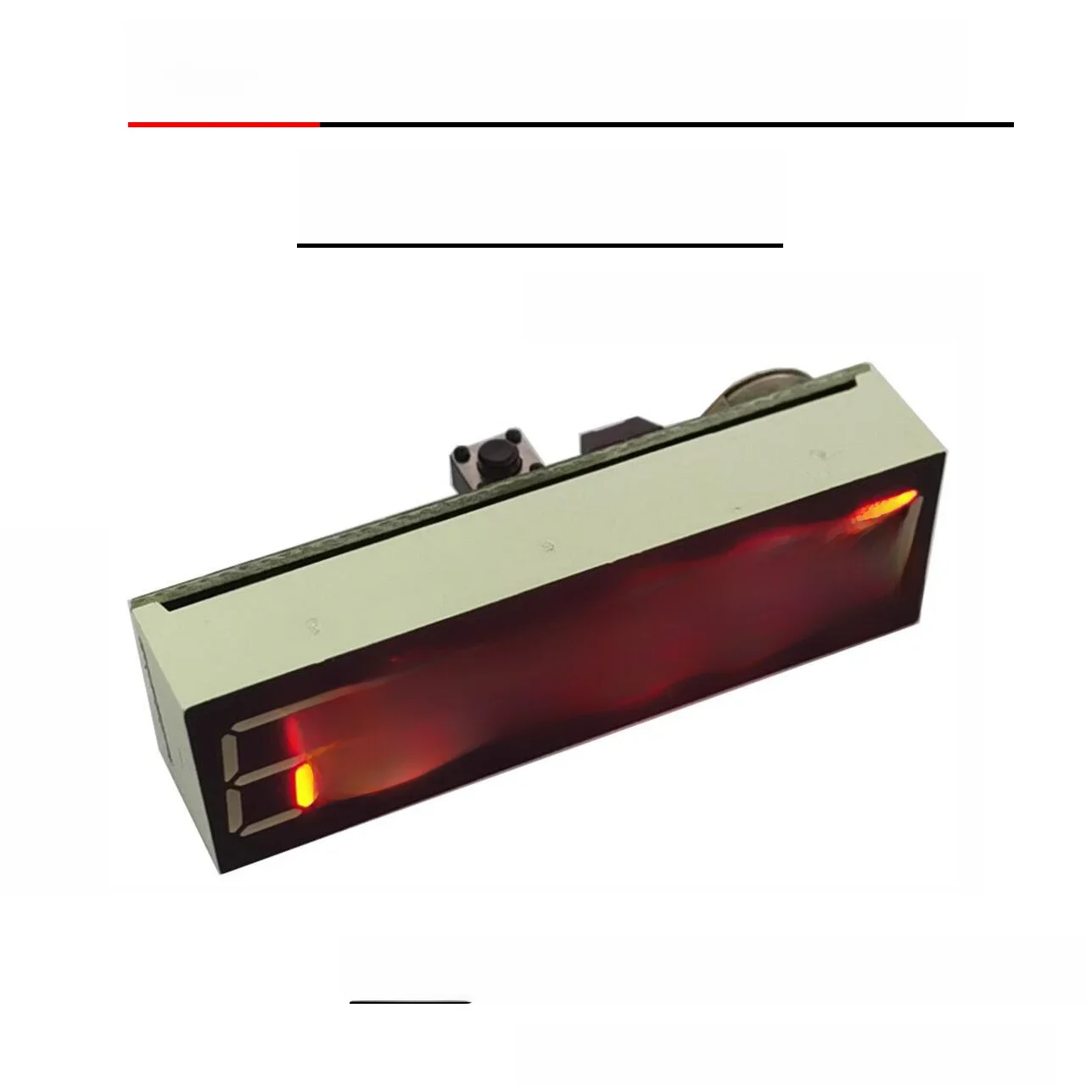0,36 cala 6-bitowy zegar LED Cyfrowy zegar elektroniczny W drugim wyświetlaczu Moduł wyłączania pamięci Regulacja jasności DC 5V 12V — zdjęcie 2