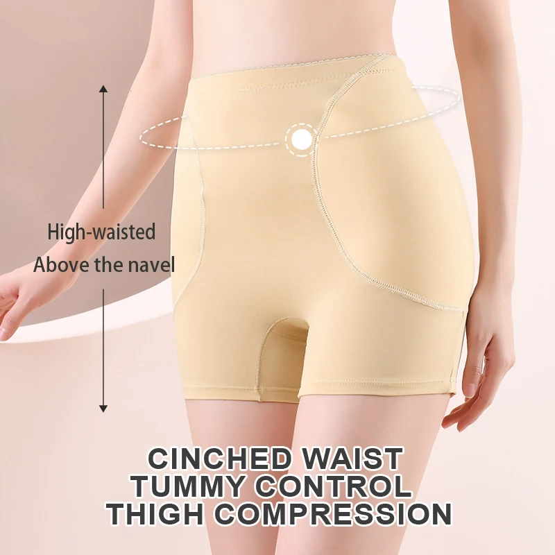 Butt Lifting Shapewear for Women, Padded Hip Enhancing Panties with Sponge Pad, Firming Bottom Shaper Underwear