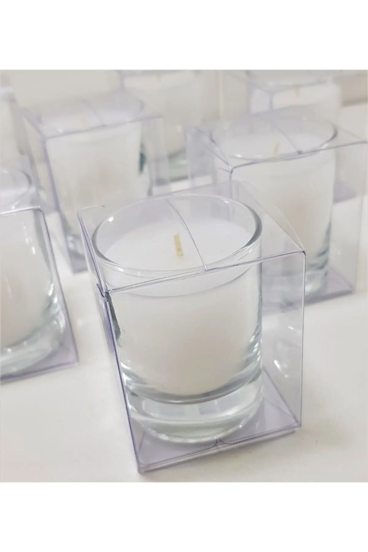 Wedding Candy Glass Candle Vanilla Scented Soy Candles Gift Products Therapy Party Supplies 5x6 Cm Size Home Decoration