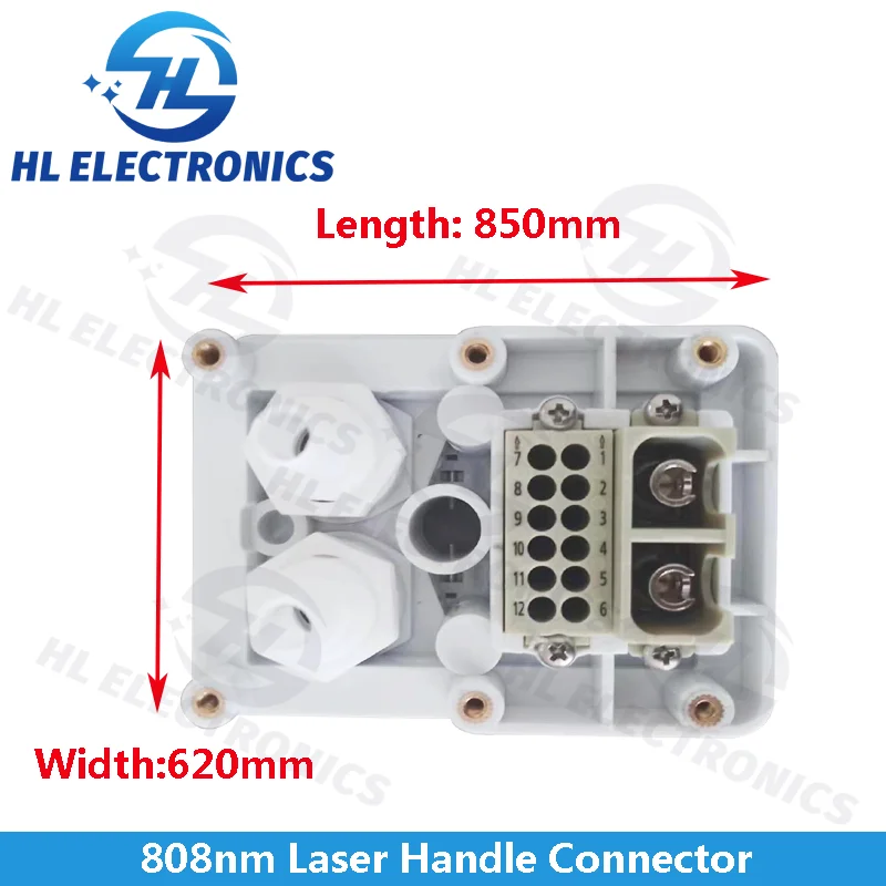 Handpiece Connector For 808nm Diode Laser Machine Connector Spare Parts