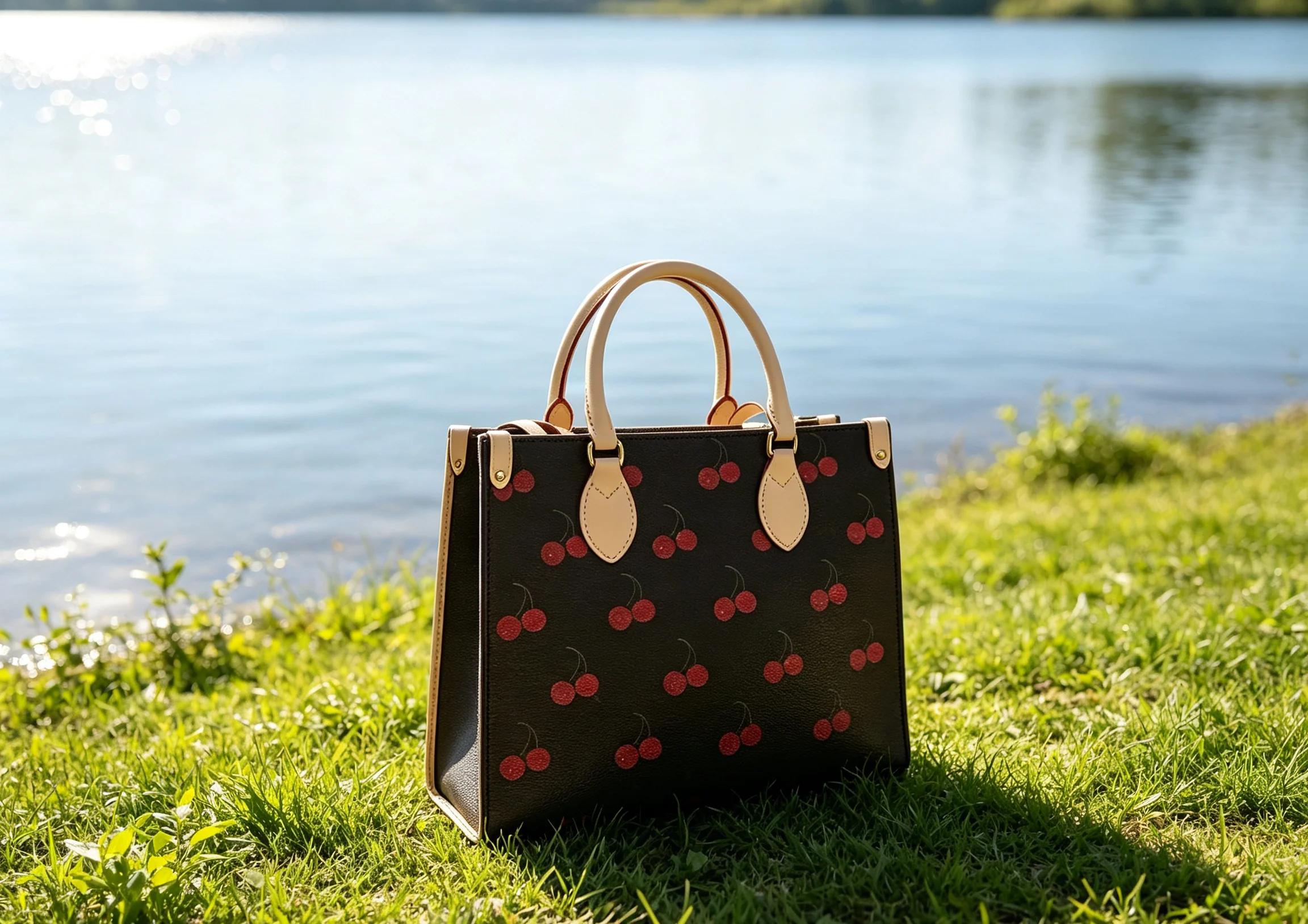 2026 Size: 32x26 cm no box New Model Versatile and Fashionable PU Leather Bag - Durable,High-Quality and Affordable