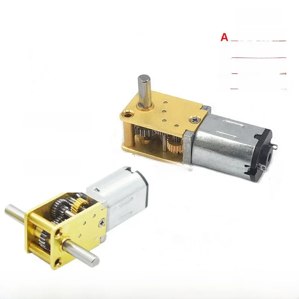 Micro N20 pełna metalowa skrzynia biegów silnik reduktora biegów DC3V 6V 12V 4rpm-381RPM niska prędkość Singal podwójny wał Robot DIY samochód Eleltric Lock — zdjęcie 2