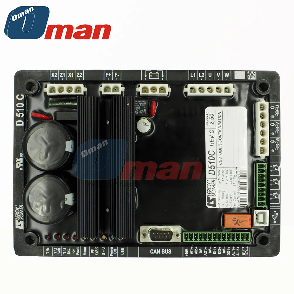 

DHL Free Shipping D510C Digital Automatic Voltage Regulator For Leroy Somer Generators Made in France