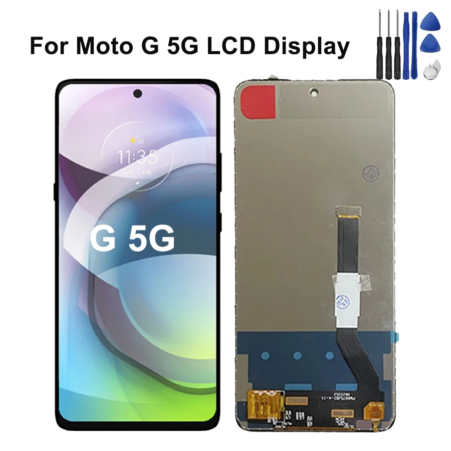 For MOTOROLA MOTO G 5G XT2113 Touch Screen LCD Display Digitizer Assembly For Moto G 5G Plus LCD Replacement Repair Parts