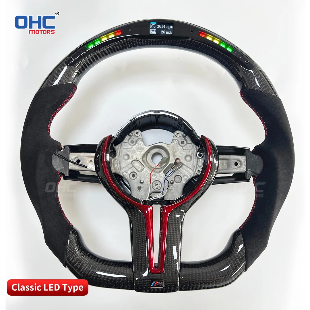 OHC Race Display LED Smart Steering Wheel for BMW F20 F22 F23 & F45 M Sports F30 F31 4 F32 F33 F36 F87 M2 F80 M3 F82 F83