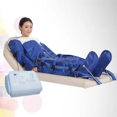 Professional Pressotherapi Machine Lymphatic Massage Device Arms Shoulders Belly Legs Waist Air Compression Foot Pump Body Slim