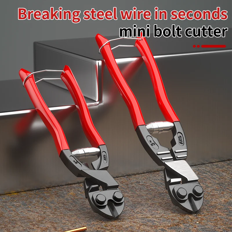 Mini bolt cutters, wire cutters, multi-functional strong wire cutting, bolt cutters, scissors and pliers