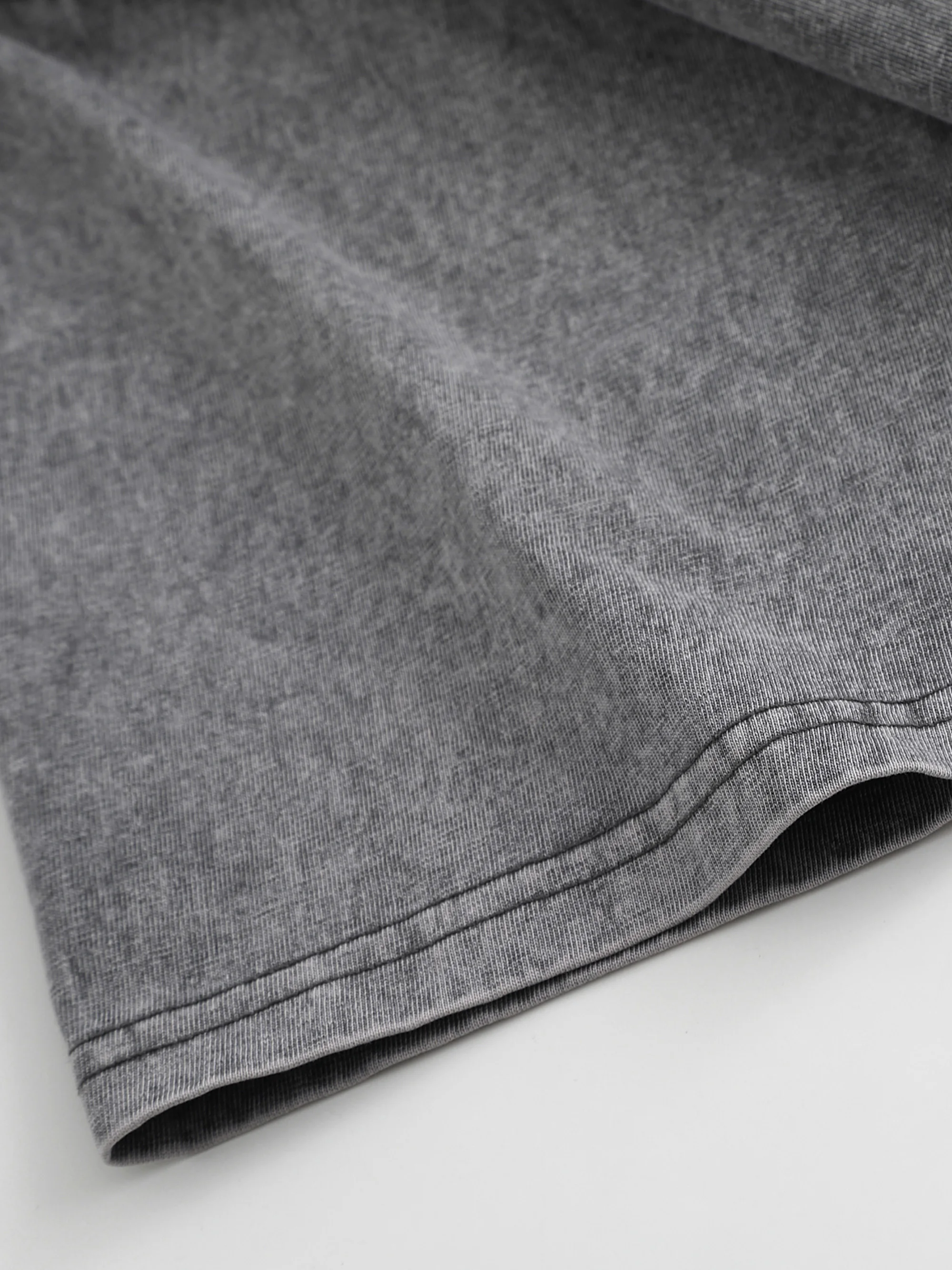 تي شيرت رجالي قطني عتيق (100% ملمس قطن) قميص كاجوال للجنسين بأكمام قصيرة مغسول حامض ورقبة دائرية