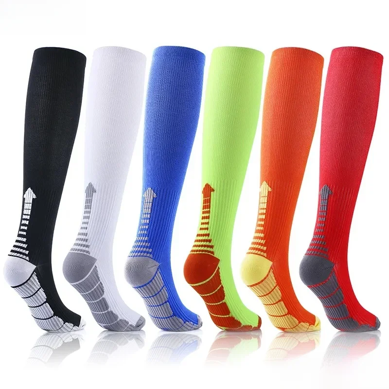 9 couleurs chaussettes de Compression Golfs Sport 20-30 Mmhg infirmière soins infirmiers médicaux varices œdème diabète grossesse hommes chaussettes