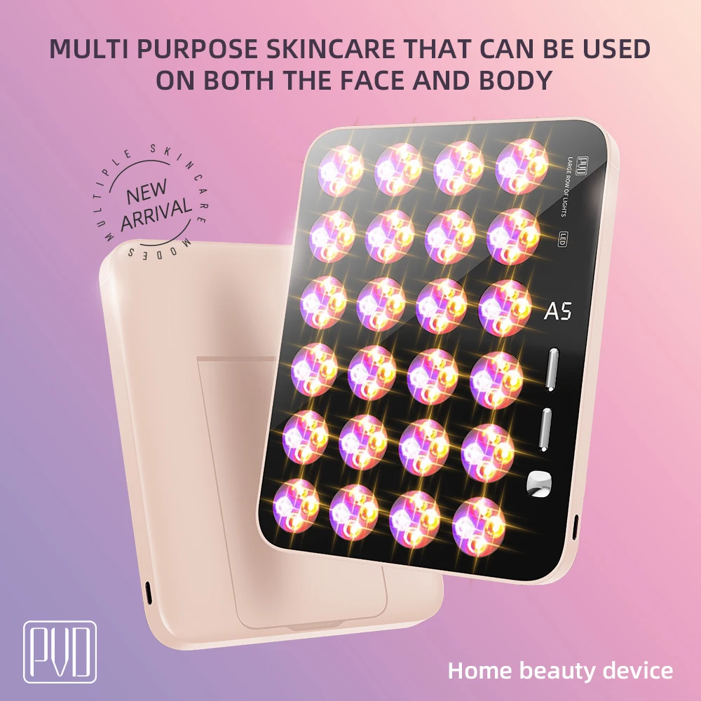 미용 기기 적색광 치료 패널, 미백 및 회춘 수리, 피부 관리 기기, 가정용 휴대용