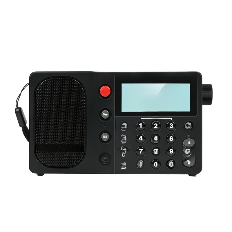 QODOSEN DX-286 Przenośne Radio Cyfrowe AM/FM/LW/SW z Obsługą Wszystkich Pasm i Chipem Samochodowym TEF6686 (Z Baterią) — zdjęcie produktu 7
