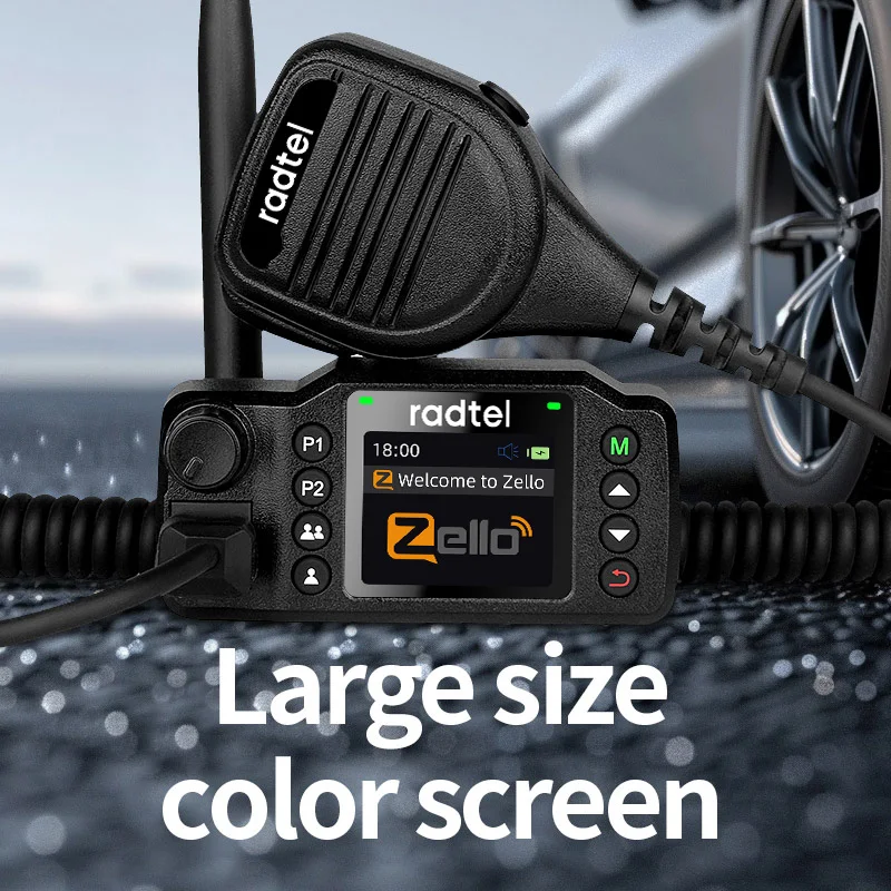 라드텔 P8900G POC 차량용 무전기 안드로이드 젤로 무제한 범위 5000마일 장거리 GPS 미니 무전기 모바일 라디오 4G
