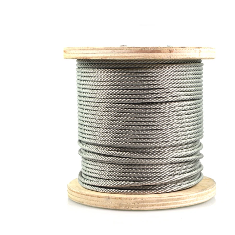 【1x7】0.3mm 100 Meters Ultra-fine Wire Rope , 304 Stainless Steel Fishing Ropes ,J001