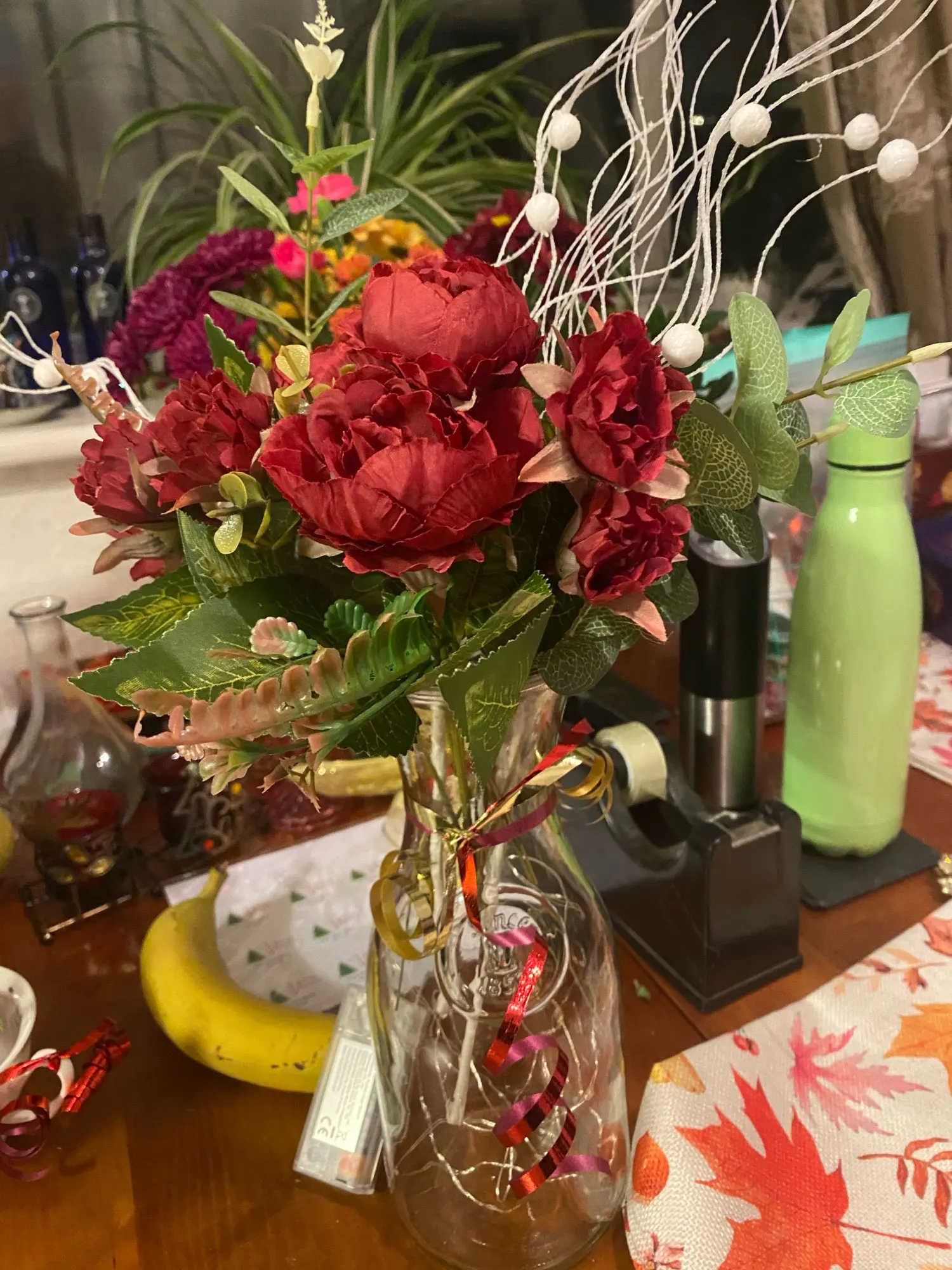 Artificial Ronghua Peony Simulation Flower Home Wedding Fake Flower Bundle Engineering Horticultural Decoration photo review