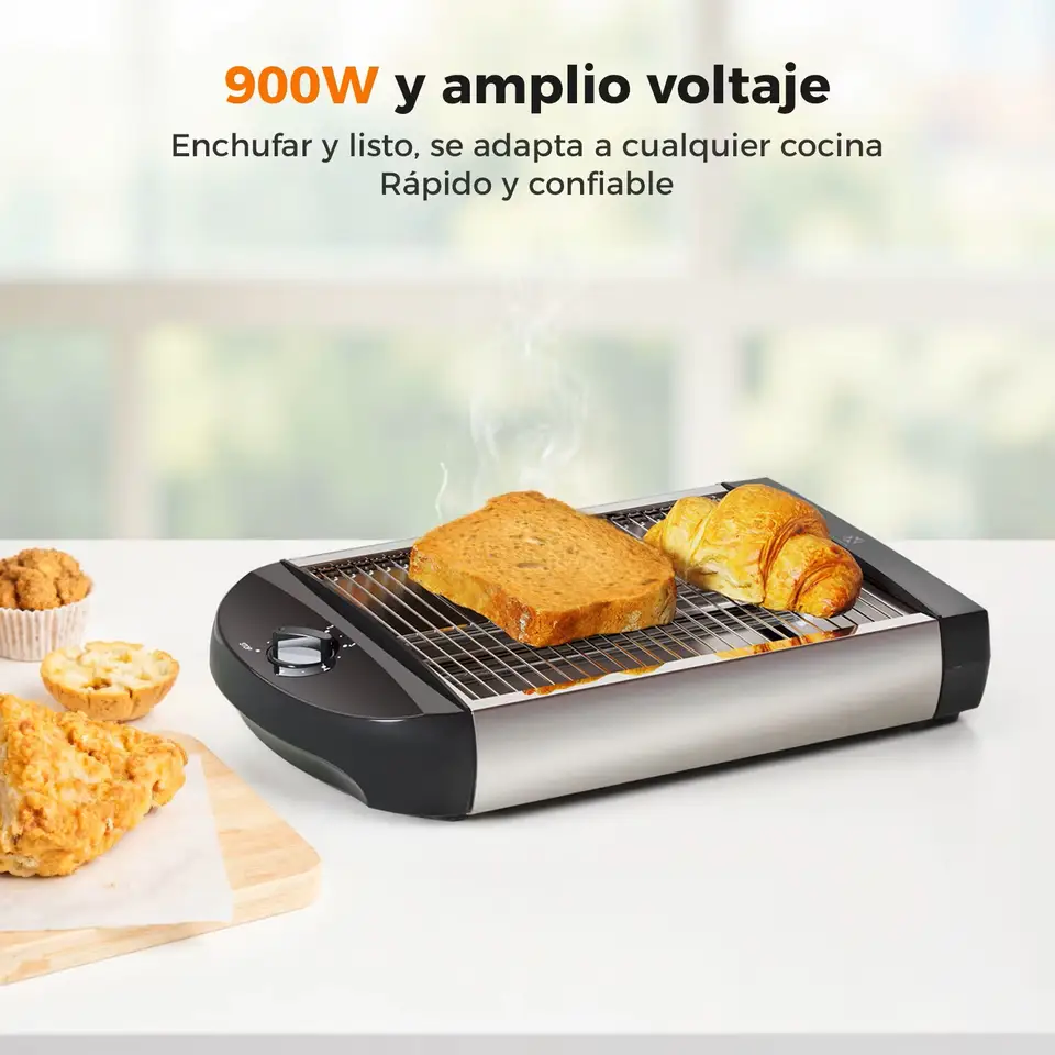 TOSTADORA ELÉCTRICA WOOX 900W