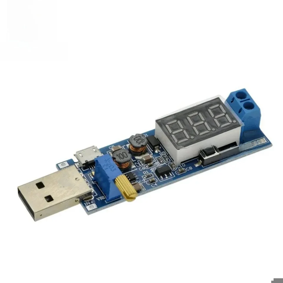 Moduł USB Boost DC-DC 5V do 3.3V/24V Moduł zasilacza USB Boost Przetwornica USB DC 12V Regulowany wyjście DC 1.2V-24V — 2