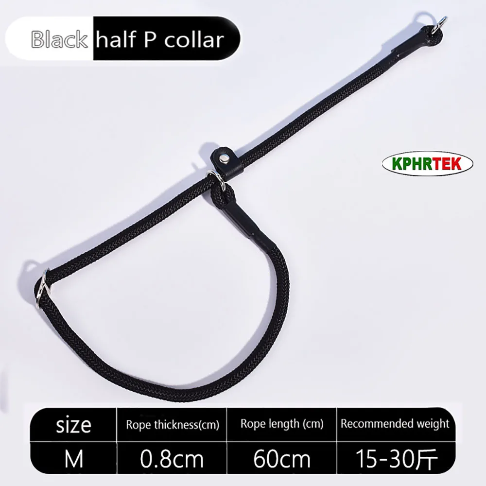 For 1 Dog Anti Detachment P Rope Collar and Leash for Small Medium Large Dogs E18