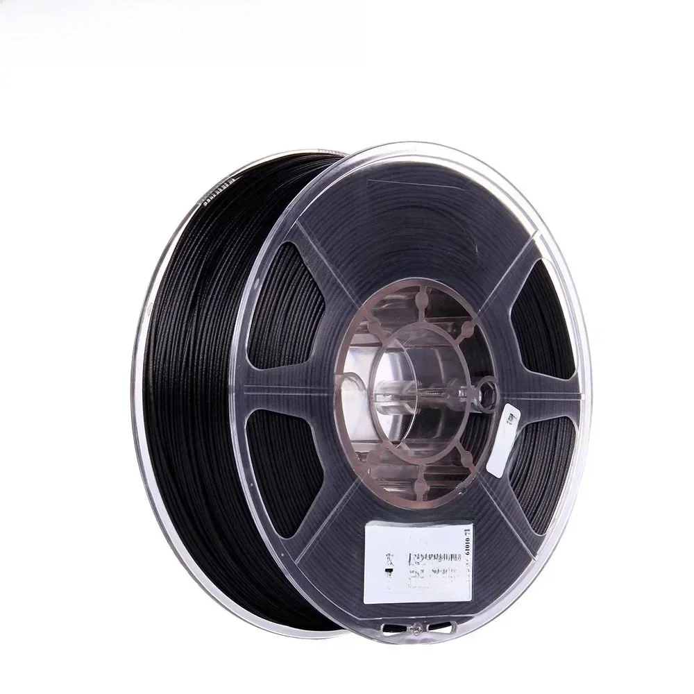 eSUN Koolstofvezel gevuld nylon filament PA-CF 1,75 mm 3D-printerfilament, 1 kg 2,2 LBS spoel 3D-printfilament voor 3D-printers - afbeelding 2