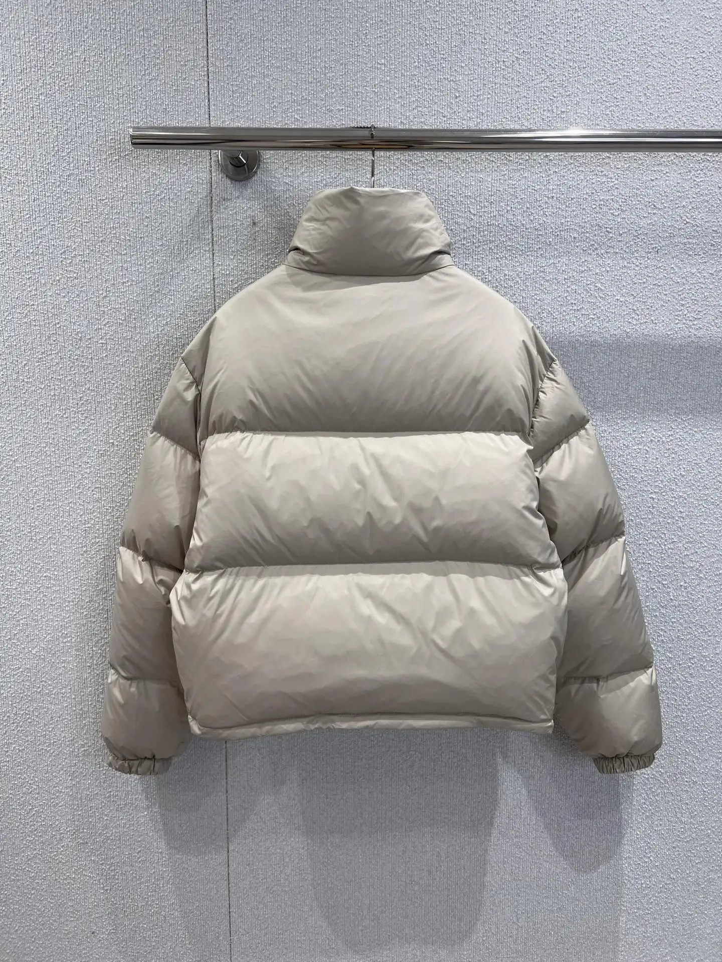 2025 겨울 신상 레터 스탠드업 칼라 다운 재킷 오버사이즈 502