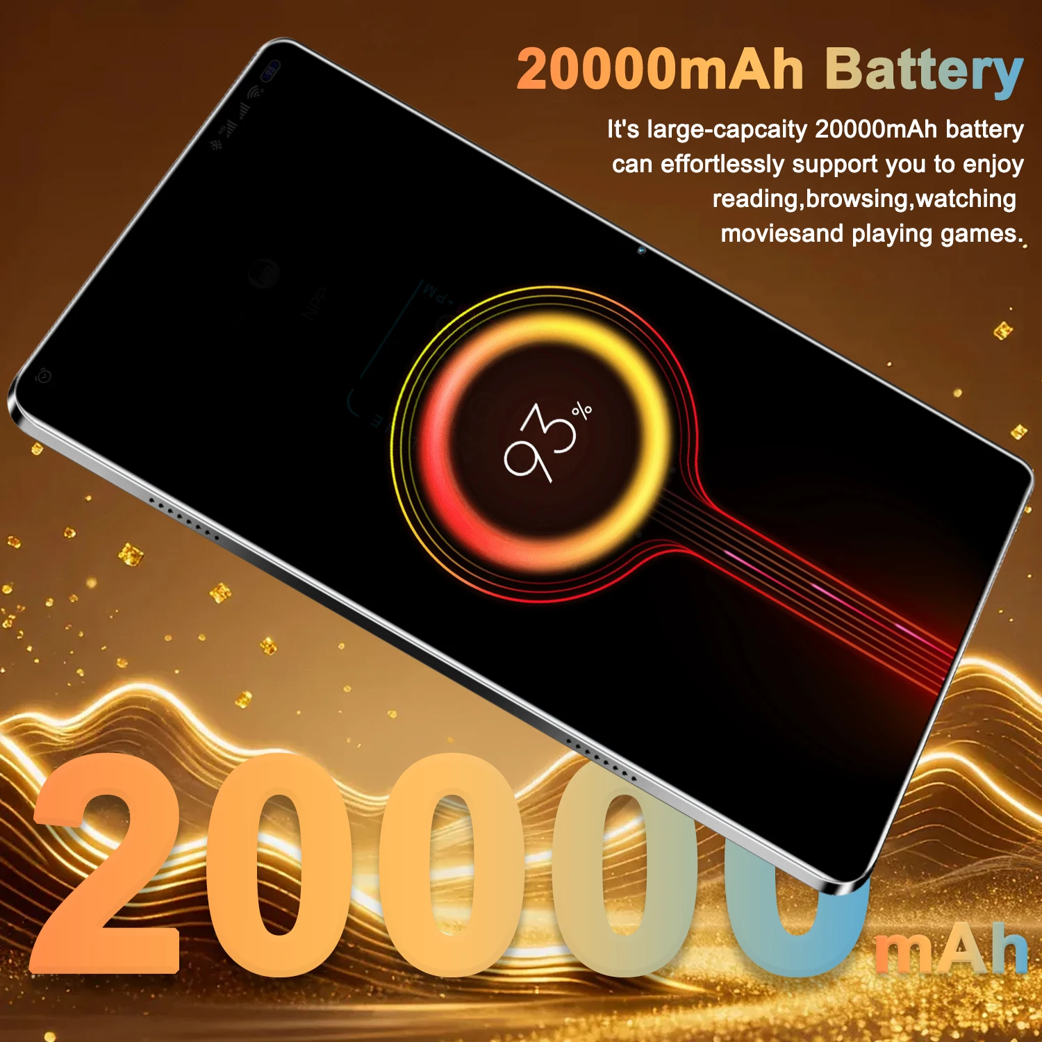 16GB RAM 1TB ROM 2026 Original 10.36 inch Network Android 13.0 Tablet 16MP 32MP 14 Core 20000mAh tablet 4 5G Wifi