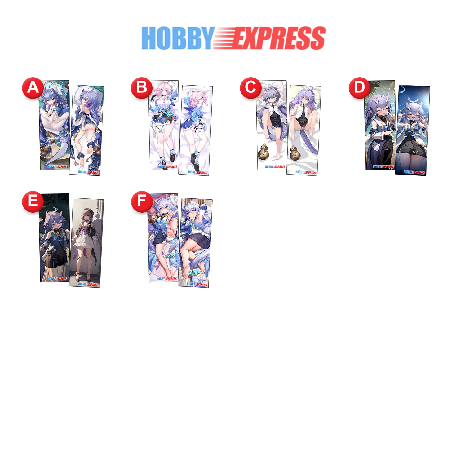 Hobby Express Anime Dakimakura Japanese Otaku Waifu Life Size Doublesided Print Hugging Body Pillow Cover Case Bailu