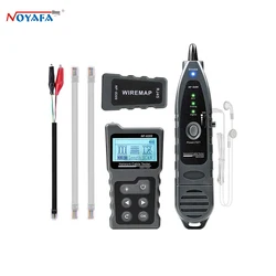 NOYAFA NF-8601W/NF-8209 Cable Tracker Lan Display misura Tester strumenti di rete Display LCD misura lunghezza Tester Wiremap