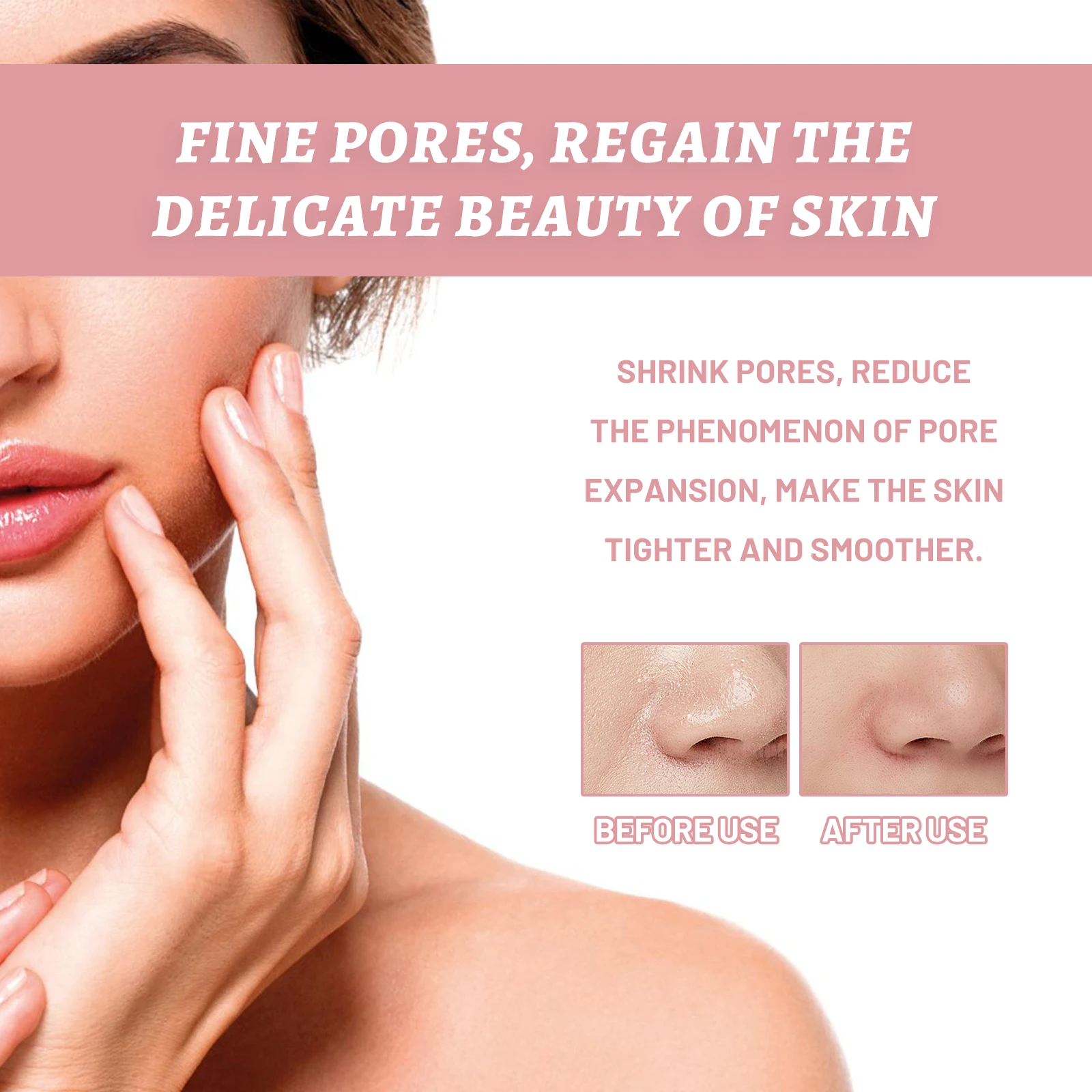 Hoygi 30 مللي مصل الوجه بالخوخ والنيكوتيناميد يجدد الماء ويرطب البشرة وتحسين المسام الرقيقة الباهتة وسيروم بشرة الوجه #4