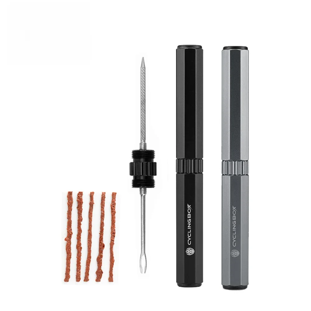 AliExpress cycle zone Bicycle Tubeless Tire Kit MTB Road Bike Tyre Plug Flat Puncture Repair Kit Patch Sealant Rubber Stripes Set Bicycle Repair Tools