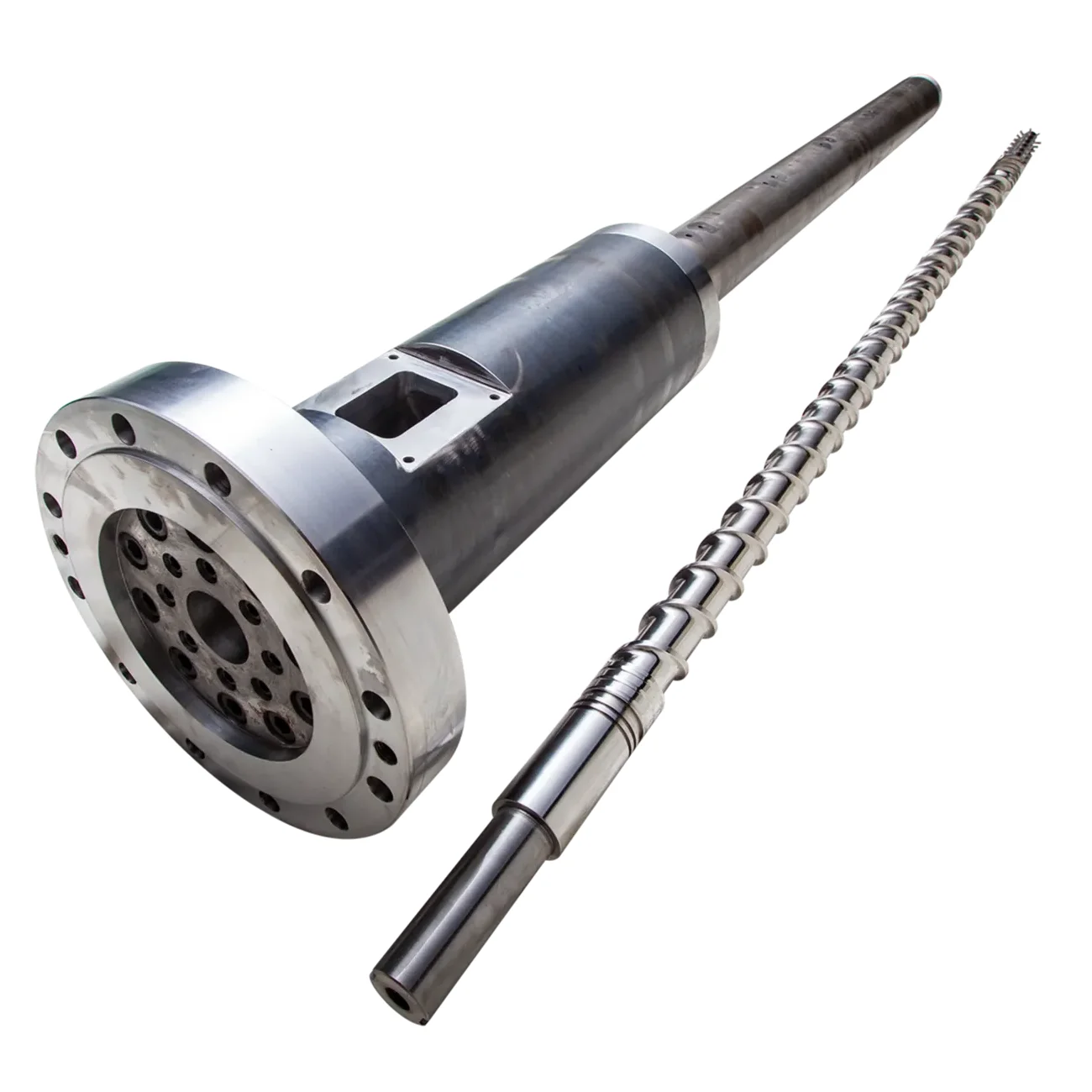 カスタム高精度窒化射出ねじ 耐食性プラスチック成形業界向けカスタマイズ加工サービス