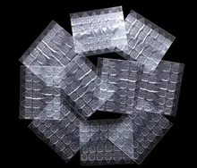 240Pcs/10Sheets Fake Nails Jelly Glue Double Sided False Nails Art Adhesive Tape Glue Sticker Fake Nail Glue Does Not Hurt Nails