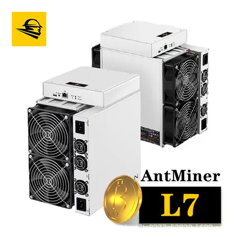 

AY BUY 6 GET 3 FREE BITMAIN Antminer L7 9050Mh/s LTC & DOGE Miner Crypto Mining ASIC Miner