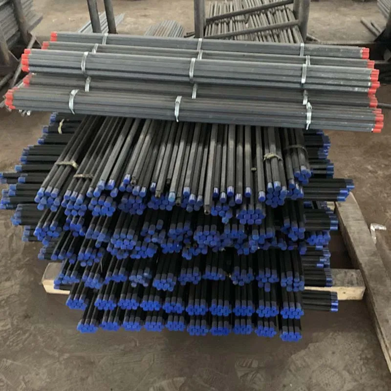 採掘工具B19ドリルパイプ、採掘用削岩ロッド、地質用ネジ式ドリルパイプ、採掘用B22アンカードリルロッド