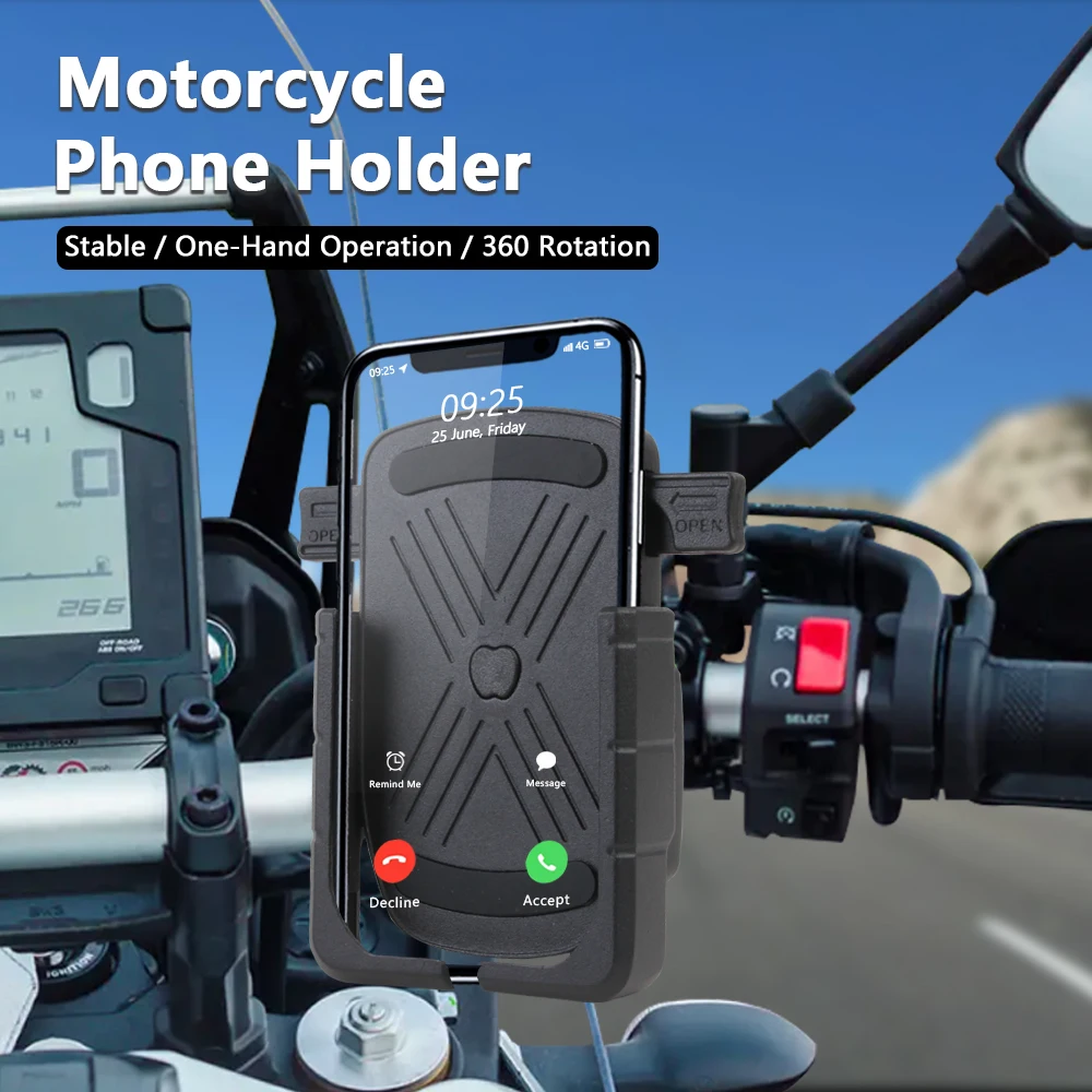 

Phone Holder Motorcycle Aluminum Alloy Cellphone Stand For Yamaha Tenere 700 Super Tenere XT1200Z XTZ660 XTZ750 2022 Accessories