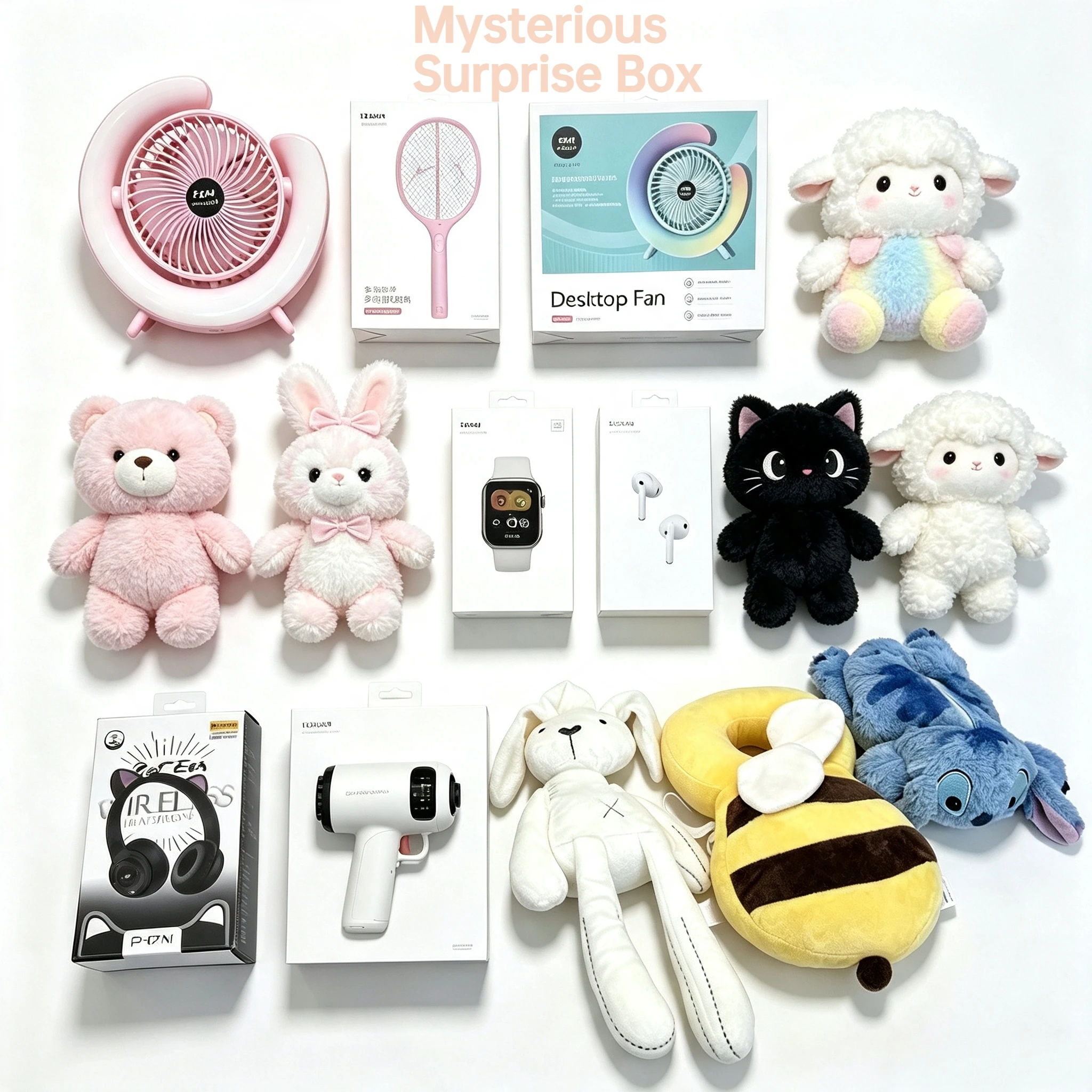 Mystery Box – Squishy Plush Toys & Sensory Figures