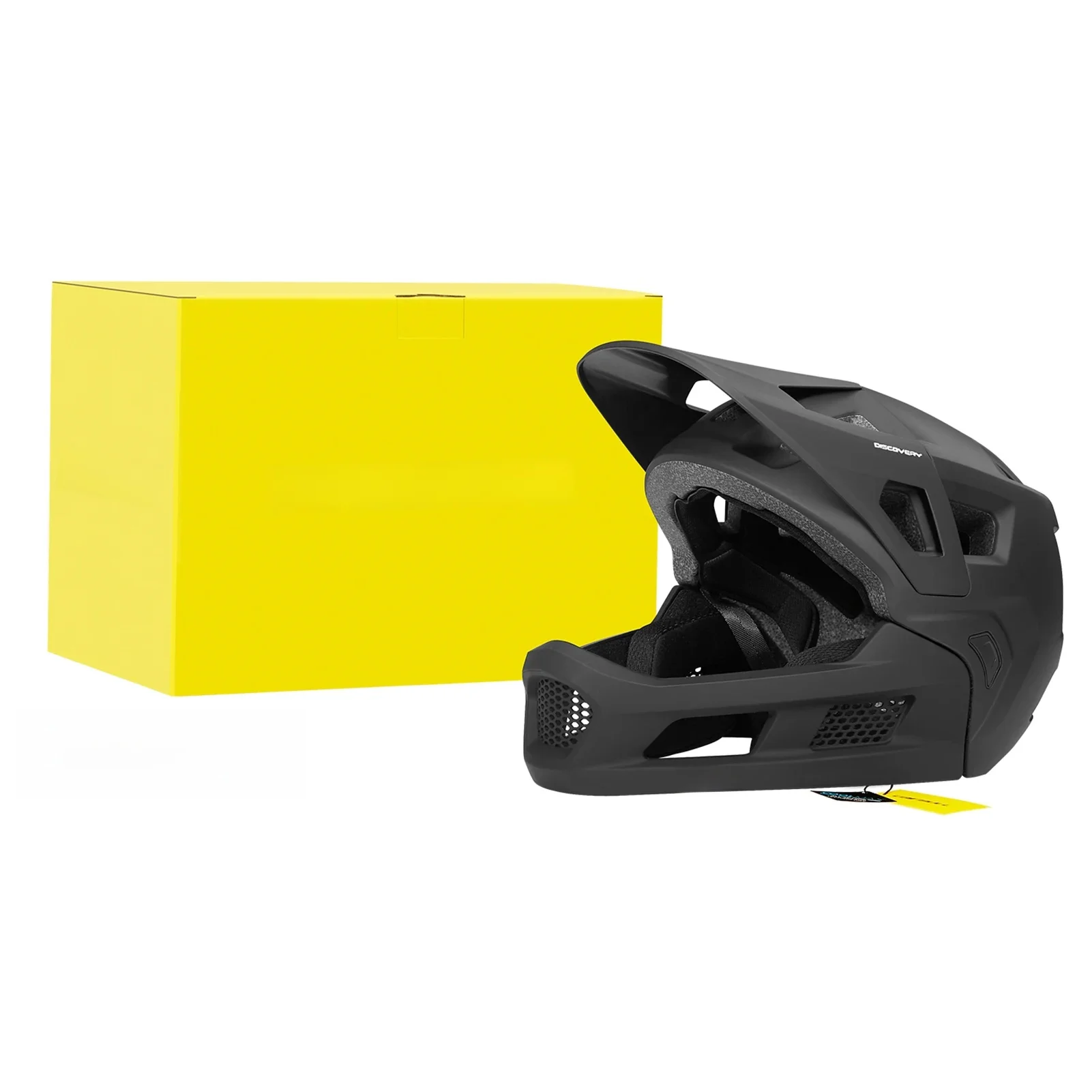 AliExpress Aramox BMX Mountain Bike Helmet Detachable  Helmet Full Face Mountain Bike Helmet with Padding and AG+ Silver Ion Straps