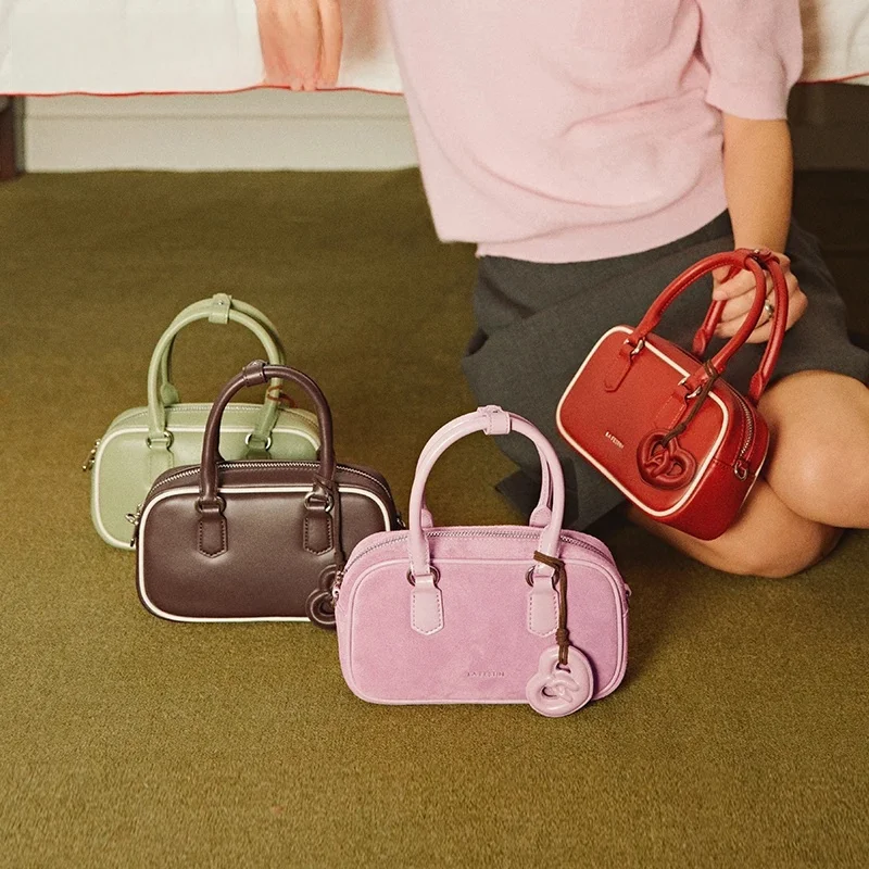 LA FESTIN oryginalna marka torba damska 2025 nowe torby na ramię modna torebka damska skórzana torba Crossbody luksusowe torby designerskie — zdjęcie 2