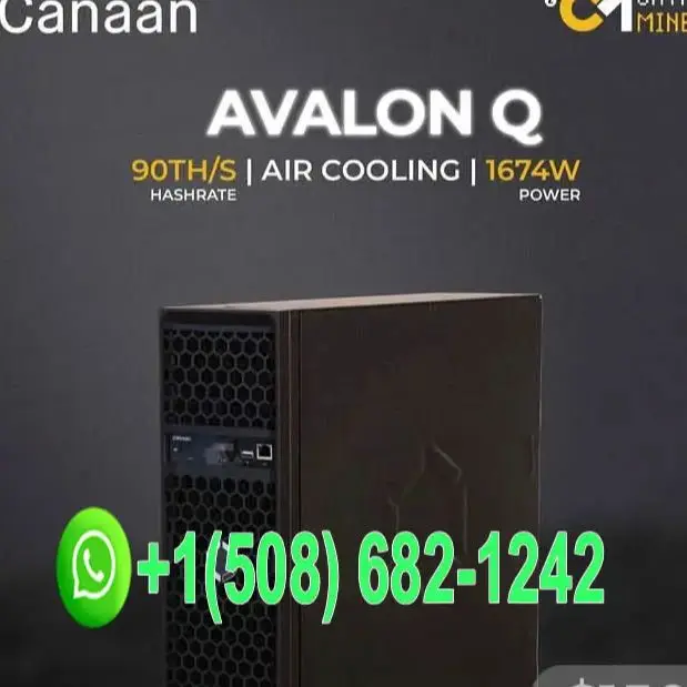 

DCE buy 5 get 3 free Factory Wholesale Canaan Avalon Q 90T the Most Cost-Effective Canaan Avalon Q 90T 1674W