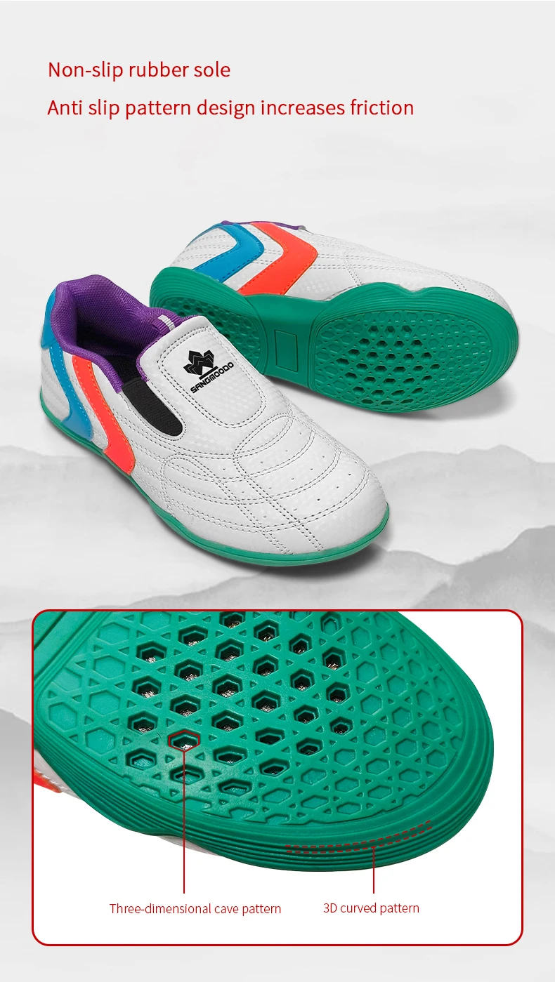 Kampfsportschuhe für Damen und Herren, Karate, Kung Fu, Taekwondo Trainingsschuhe, rutschfeste Gummisohle, Fitness-Workout-Sportschuhe – Detail 5
