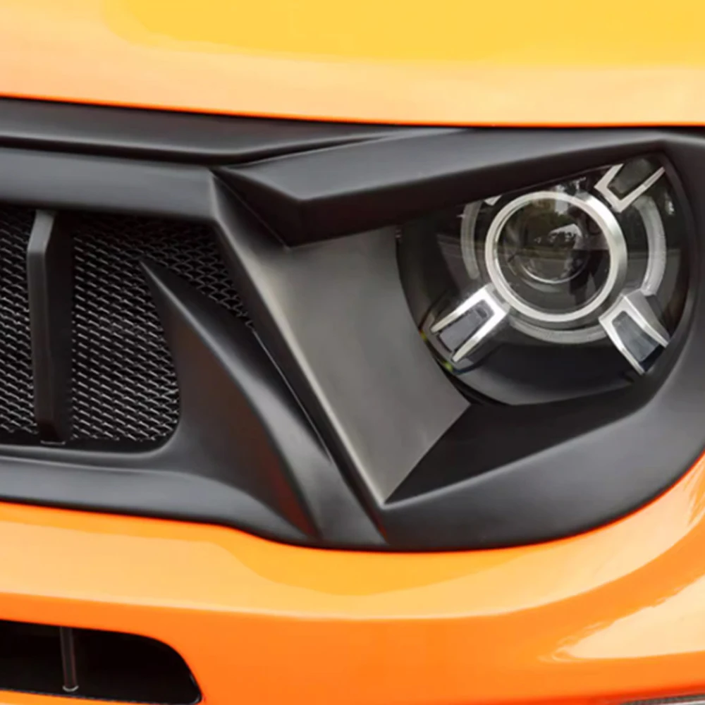 تعديل غطاء شبكة ABS للشبكة الأمامية SXMA J9151 لسيارة Jeep Renegade، طلاء أسود ساطع، طلاء أسود فرعي، يجب أن تكون سنوات بوضوحًا